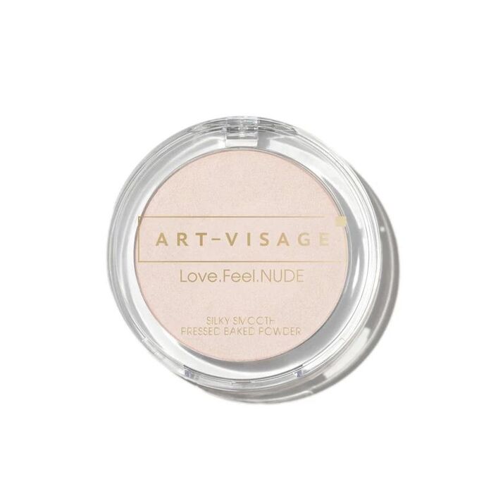ART-VISAGE AV Пудра запеченная шелковистая Love.Feel.NUDE 411 холодный бежевый