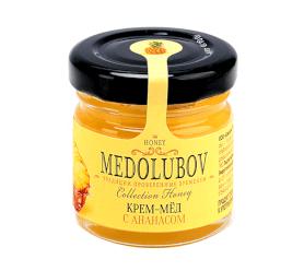 MEDOLUBOV Крем-мед с ананасом 40 мл