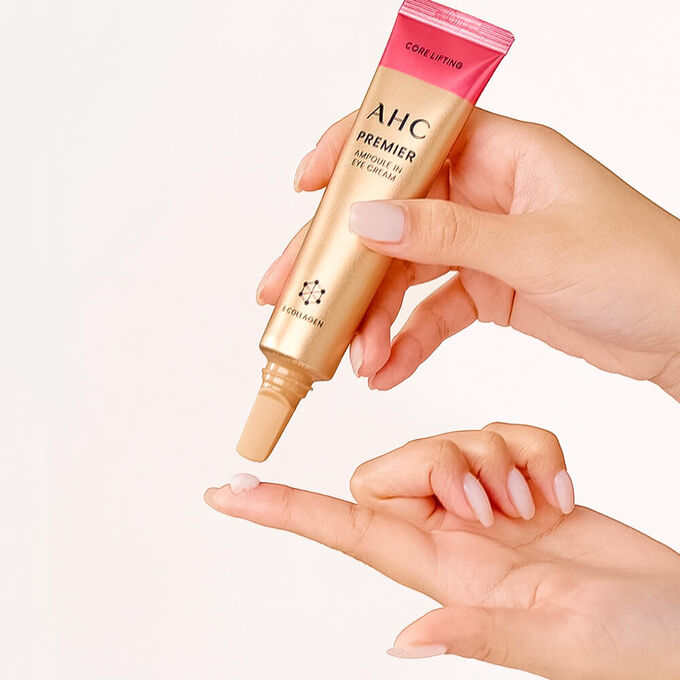 AHC Premier Ampoule In Eye Cream 6 Collagen Питательный крем для век с коллагеном на основе розы