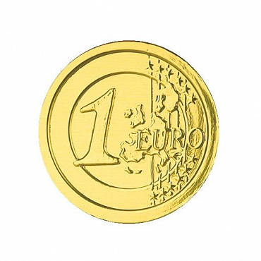 Шоколадная монета &quot;Евро&quot;, 1 шт