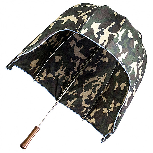 Зонт Армейская каска трость камуфляж Эврика