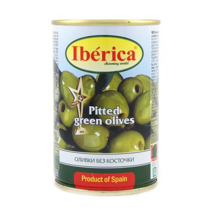 Iberica Оливки Иберика Без косточки 420г ж/б