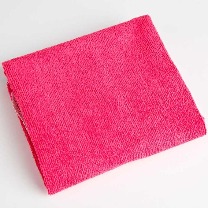 Салфетка универсальная из микрофибры 50х70см 14МР-028 розовая