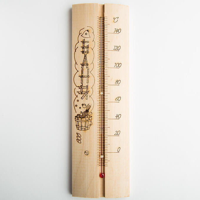 Термометр для бани и сауны большой &quot;Sauna&quot; ТСС-4 498702 в коробке