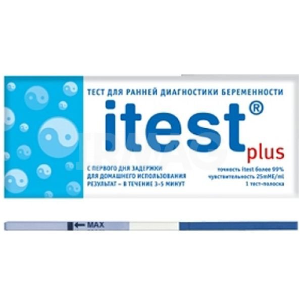 Тест Для Определения Беременности &quot;Itest&quot; Plus №1