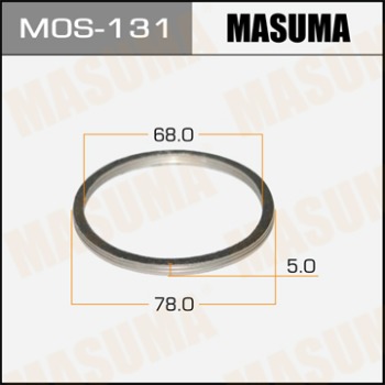 Кольцо глушителя MASUMA 68 х 78 MOS-131