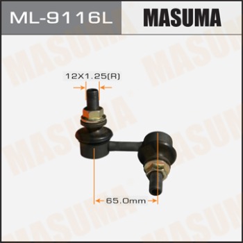 Стойка стабилизатора (линк) MASUMA rear PATHFINDER 05- LH ML-9116L