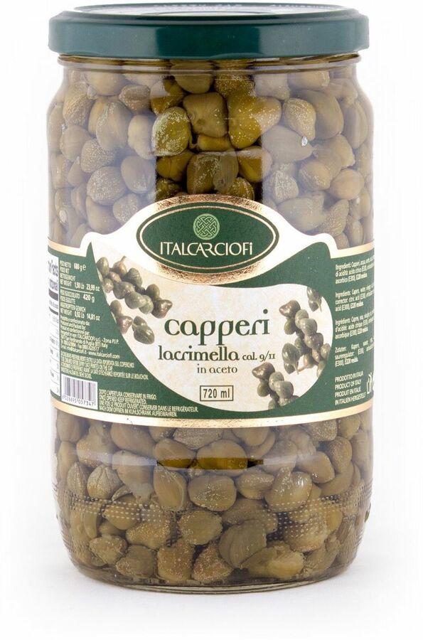 NO NAME Каперсы в уксусе ItalCarciofi ст/б 0,68 кг