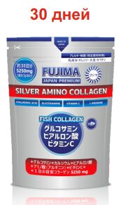SILVER AMINO COLLAGEN 5250мг Коллаген Fujima, 30 дней