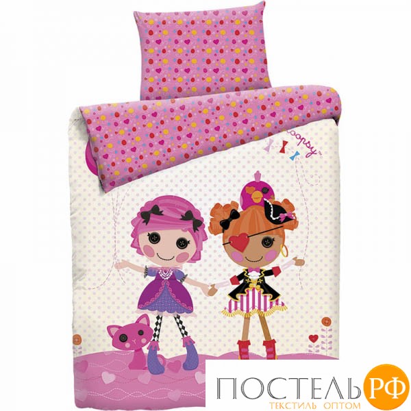 522102 КПБ 1,5 сп н(1)50*70 Lalaloopsy Classic