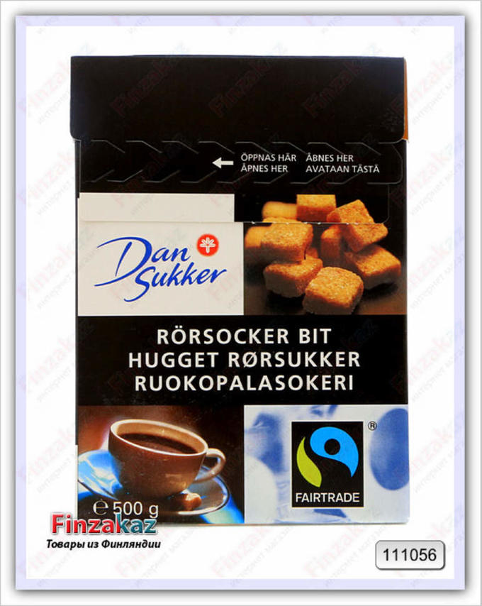 Сахар Dan Sukker (тростниковый) 500 гр