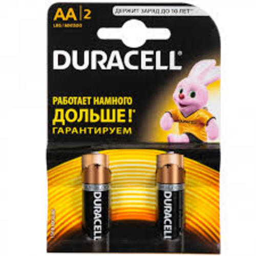Батарейки DURACELL АА LR6-2BL Basic (2 шт.)