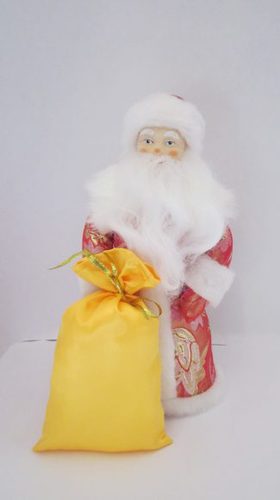 Дед Мороз под елку, 32 см., пакет*