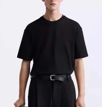 ФУТБОЛКА BOXY-FIT ОВЕРСАЙЗ арт. 5584441 250, черный