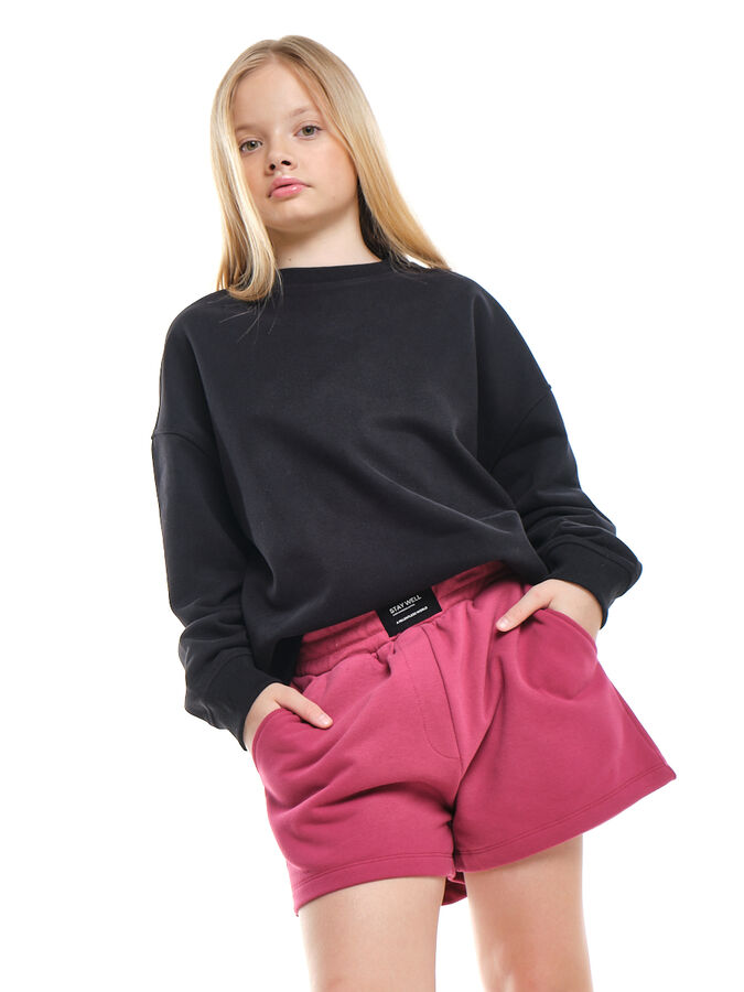 Mini Maxi Шорты для девочки подростковые (128-146см) 22-7630-3(3) брусничный