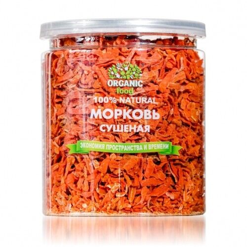 ORGANIC FOOD Морковь сушёная. 240 гр