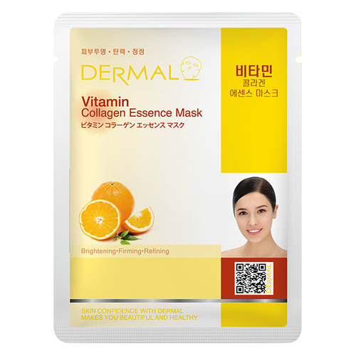 Dermal 005 Косметическая маска с коллагеном и витамином С «Витамин С» 23 г 100