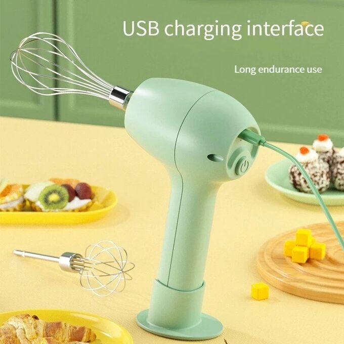 Китайский производитель Миксер-капучинатор беспроводной 3 в 1 Wireless hand-held egg beater