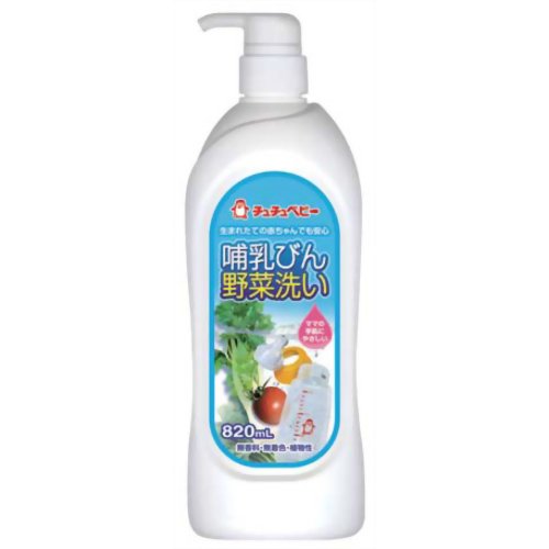Моющее средство Chu Chu Baby для мытья сосок, молочных бутылок,овощей и детских игрушек 780 мл. (нас