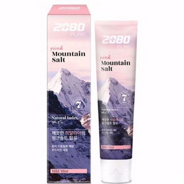 Зубная паста с розовой гималайской солью Dental Clinic 2080  Pure Pink Mountain Salt Toothpaste Mild Mint, 120 гр.