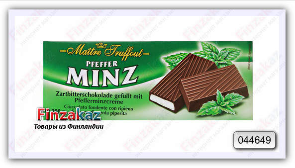 Шоколад Maitre Truffout (ментол) 100 гр