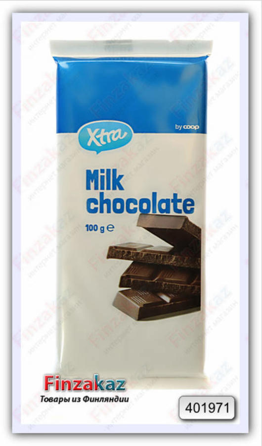 Шоколад X-tra (молочный) 100 гр