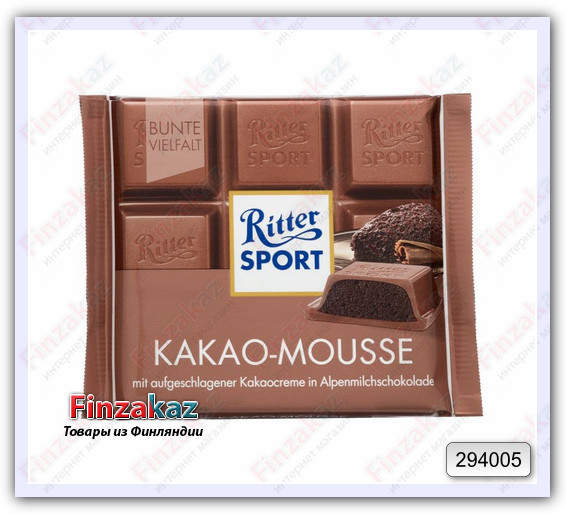 Шоколад Ritter Sport Kakao-Mousse 100 гр