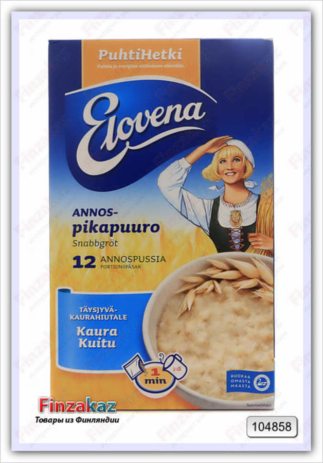 Каша овсяная elovena