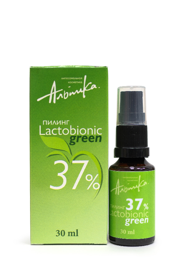 GREEN 37% Пилинг Lactobionic 30мл АЛЬПИКА
