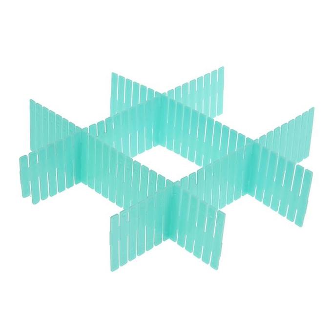 Органайзер-разделитель для ящиков (4 шт), цвет МИКС