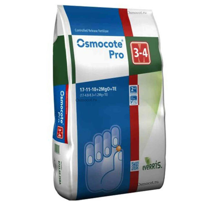 Osmocote PRO 3-4 M, NPK (19-9-10+2MgO+TE)