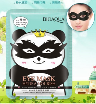 BioAqua Черная маска для кожи вокруг глаз &quot;панда&quot;