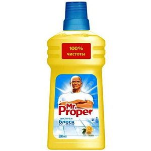 MR PROPER Моющая жидкость для полов и стен Лимон 500мл