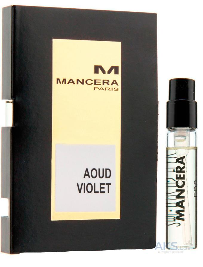 MANCERA AOUD VIOLET lady vial  2ml edp парфюмерная вода женская