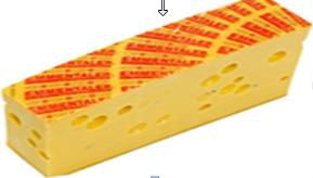 Сыр Эмменталер «Emmentaler Switzerland AOP»  ТМ &quot;Kaserei&quot; (5 мес) твердый 48% жирн.