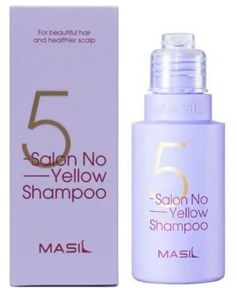 Masil Шампунь против желтизны волос Shampoo No Yellow 5 Salon, 50 мл