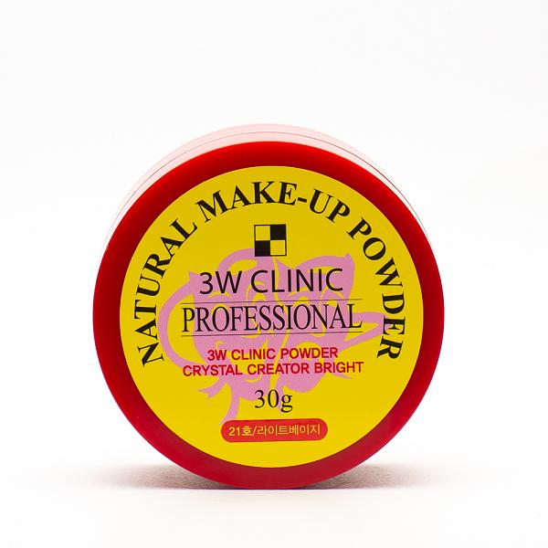 Профессиональна пудра 3wClinic NaturalMakeUp Powder #21 30g