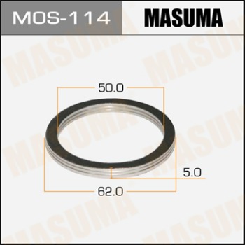 Фасовка Кольцо глушителя MASUMA 50х62, уп.2шт Ms._MoS-114. уп2шт