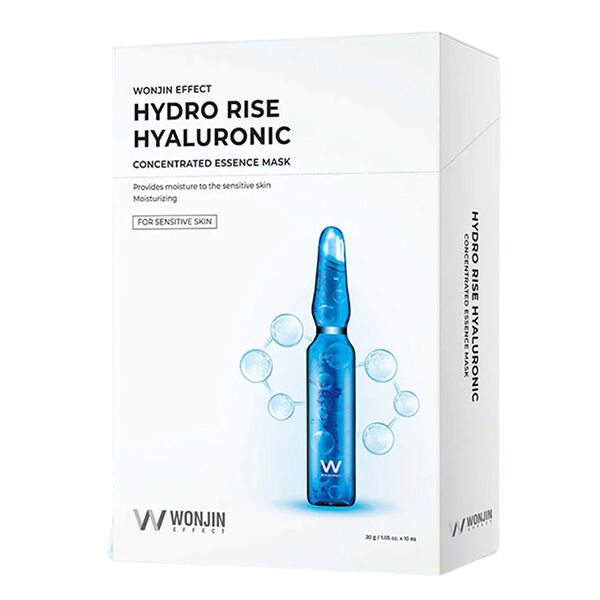 Wonjin Hydro Rise Hyaluronic concentrated Essence Mask Увлажняющая ампульная маска 1шт