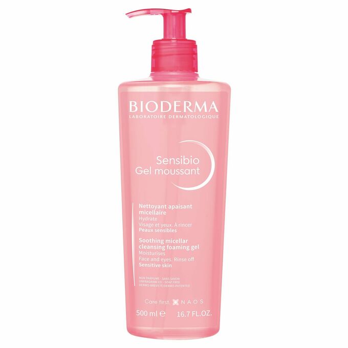 BIODERMA БИОДЕРМА СЕНСИБИО Мусс-гель очищающий 500мл