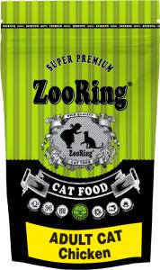 ZR ADULT CAT Chicken  350гр. суперпремиум с пробиотиком для взрослых кошек.