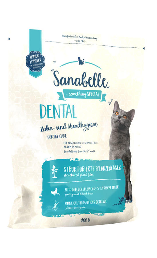 Sanabelle Dental сухой корм для кошек 0,4 кг, шт