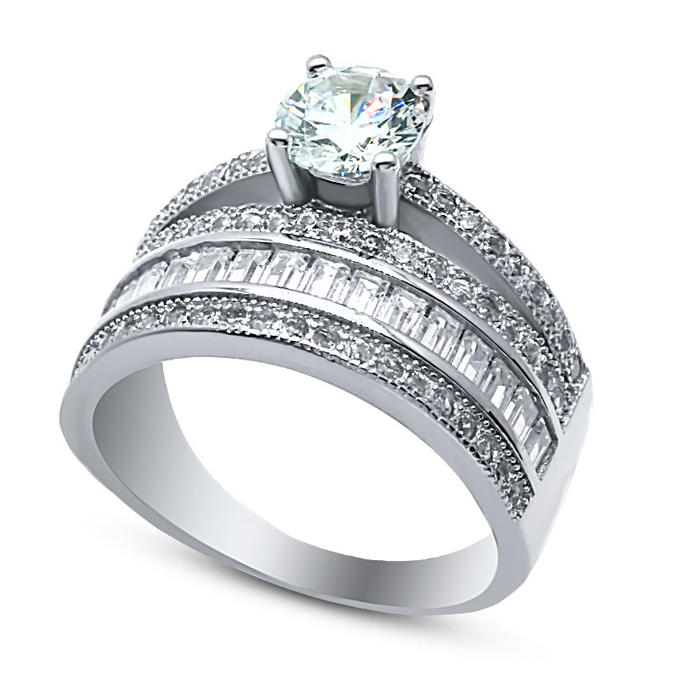 Серебряное кольцо, 01FYR12284-113