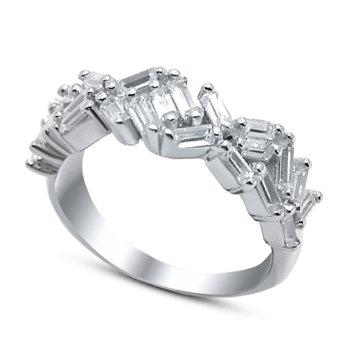 Серебряное кольцо, 01QROMI00972-19