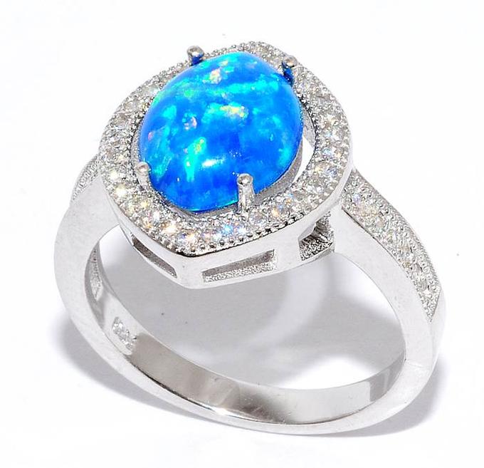 Серебряное кольцо, 21QSPMI01117C-19