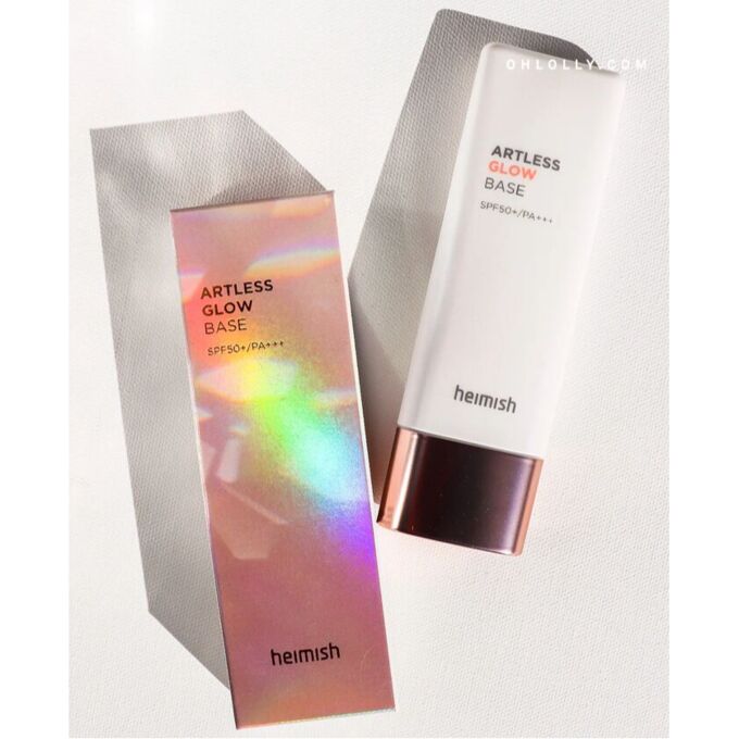 HEIMISH Artless Glow Base SPF50+ PA+++ База под макияж с эффектом сияния