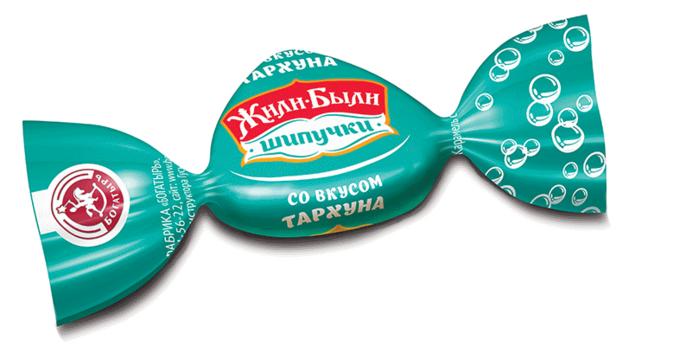 Конфеты с шипучкой внутри