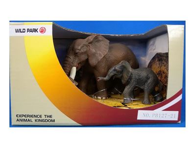 127-21 набор животных &quot;Wild Park&quot; (слоны), в коробке 422465