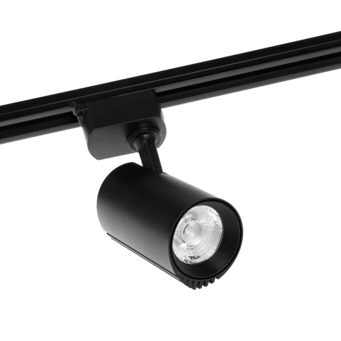 Трековый светильник, Luazon lighting, TSL-102, 24°, 20 В, 1600 Лм, 4000K, корпус чёрный