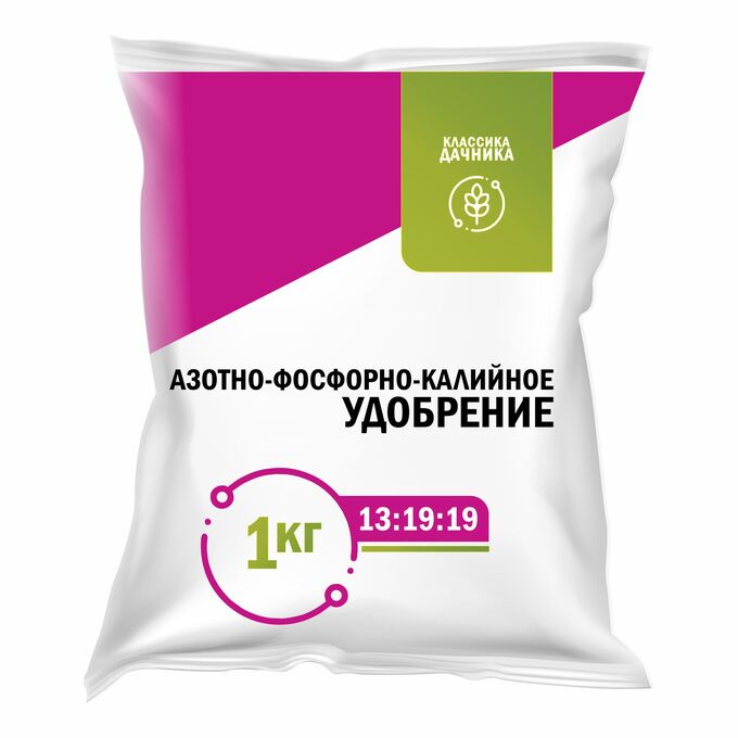 Нов-Агро Удобрение для роста, силы, питания комплексное азотно-фосфорно-калийное, 1 кг